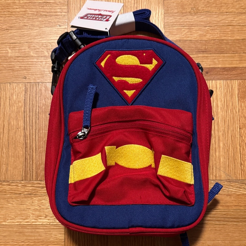 Brand new with tag Hanna Andersson Justice League Superman Lunch Bag